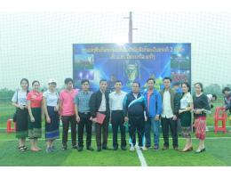 Khai mạc giải bóng đá chào mừng Kỷ niệm 42 năm ngày Quốc khánh nước CHDCND Lào