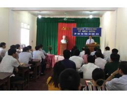 Khai giảng lớp đào tạo tiếng Lào ngắn hạn tại huyện Hương Sơn