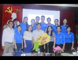 Đồng chí Doãn Hồng Hà – Phó Chủ tịch Trung ương Hội Sinh viên Việt Nam thăm và làm việc với Hội Sinh viên Trường Đại học Hà Tĩnh