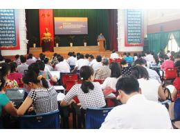 Hội nghị học tập, quán triệt, triển khai thực hiện nghị quyết Trung ương Đảng lần thứ mười (khóa XI) và nghị quyết 09 của BCH Đảng bộ tỉnh