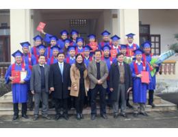 Lễ trao bằng Thạc sĩ chuyên ngành Xây dựng dân dụng và công nghiệp