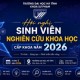 Khoa Sư phạm tổ chức thành công Hội nghị sinh viên nghiên cứu khoa học năm học 2025 – 2026